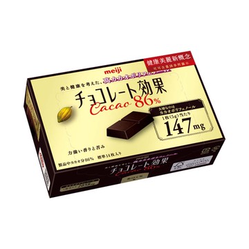 明治CACAO86%黑巧克力60g盒裝