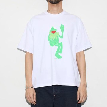 FREAK'S STORE 寬鬆印花圓領T恤 / 青蛙