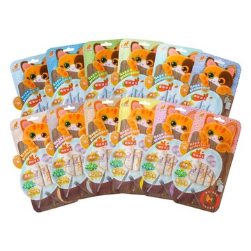 【24入組】CAT FEET哈娜最愛 好吃肉泥 4入x15g (購買第二件贈送寵物玩具x1包)