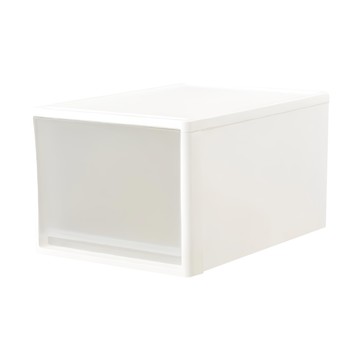 JEJ ASTAGE STORA系列 單層可疊式多功能抽屜櫃  53公分  白色  L號  1個