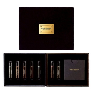 【Dolce & Gabbana】 D&G 高訂系列 天鵝絨 探索絲路 香氛針管禮盒 (2ml X7)【平輸版】