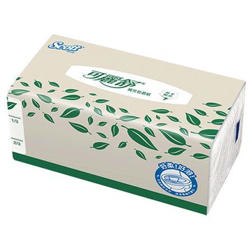 可麗舒SCOTT環保超柔抽取式面紙/28270/270抽/60包/箱