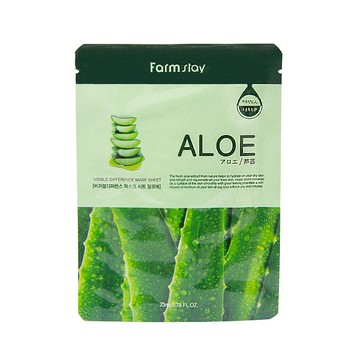 Farm stay 蘆薈保濕舒緩精華面膜