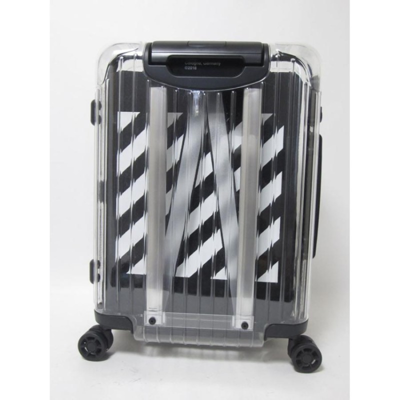 OFF-WHITE RIMOWA コラボスケルトンキャリーケース