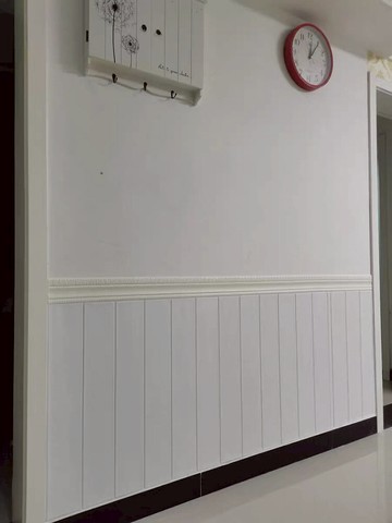 墻紙自粘3d立體木紋墻貼客廳天花板家用防護墻裙防水防潮裝飾壁紙