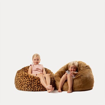 Wild & Soft 豹纹豆袋沙发