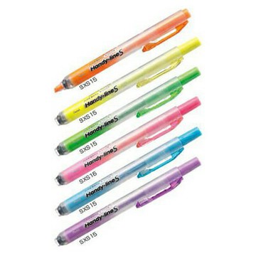 【文具通】Pentel ぺんてる 飛龍 SXS15 Handy-line S 自動 螢光筆 天藍色 A1040444【APP滿額下單4%點數(單一帳號最高1000點)】7/31止