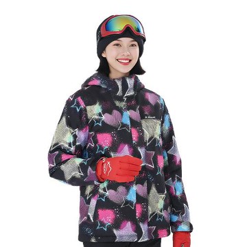 【聖伯納 St.Bonalt】時尚迷彩保暖雪服｜女款 FW9021 (雪衣 滑雪服 滑雪配備 雪地)