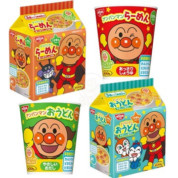*貪吃熊* 日本 日清NISSIN 麵包超人 醬油拉麵 高湯烏龍麵 麵包超人泡麵 小孩泡麵  兒童 馬克杯麵