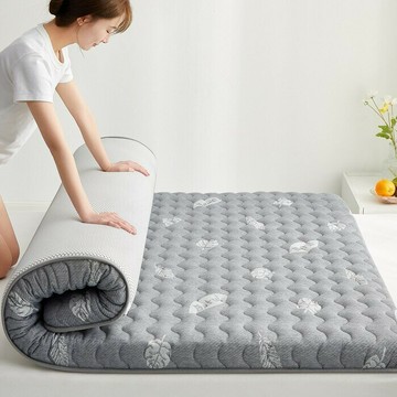 新款加厚針織棉乳膠床墊 標準雙人床墊 宿捨床墊 床墊 折疊床墊 乳膠床墊 單人加大床墊 針織帽床墊