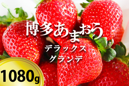 いちご の王様「博多あまおうデラックス＆グランデ」4パック