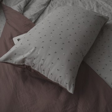 微甜櫻桃【二層紗】100%純棉 床包/兩用被涼被 台灣製 棉床本舖