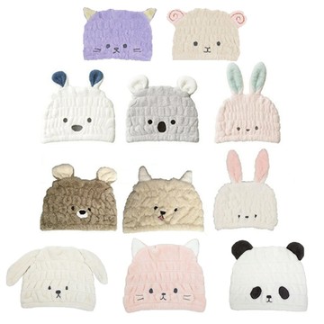 【海夫健康生活館】羅拉亞 日本 吸水速乾 動物造型 兒童浴帽 多款造型