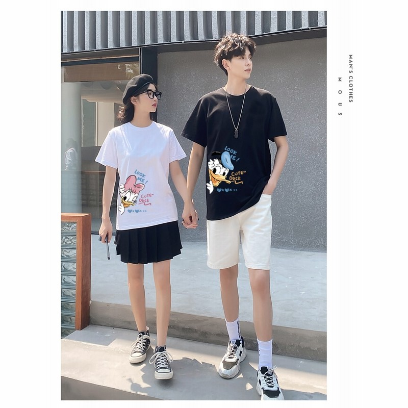 綿100 ドナルドダック Tシャツ ディズニーランド Tシャツ ペアルックカップル シャツ 夏半袖 レディースtシャツ メンズ ディズニーに行こう 旅行 通販 Lineポイント最大5 0 Get Lineショッピング