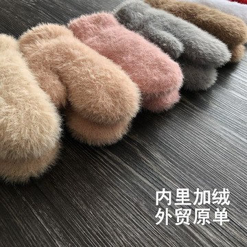 熱銷🔥毛線聖誕手套DIY材料包 手工編織冬季禮物 創意自製套裝 DIY手工材料包 自己做手套 冬季保暖手套