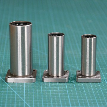 究其科技 加長 光軸用方型帶法蘭直線軸承 LMK8LUU/10/12