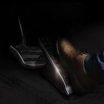 Mayton 汽車調音風琴運動踏板黑色  黑色  休旅車