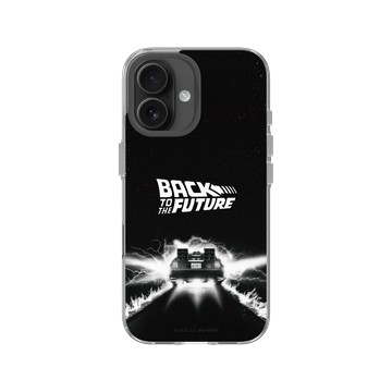 iPhone 16 Clear Case（相機按鈕） 透明 - Back to the future - Back To The Future B&W