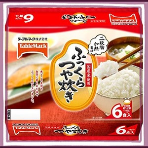 テーブルマーク たきたてご飯 ふっくらつや炊き 6食(1食あたり180G)