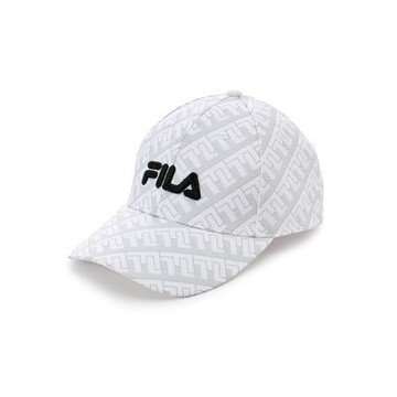 FILA 經典LOGO帽-白色 HTA-1008-WT