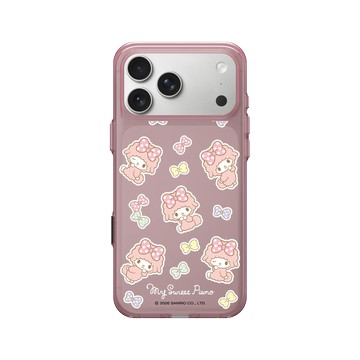 iPhone 17 Pro Max Clear (相機按鈕) 晶醺玫 - 三麗鷗-彼安諾 My Sweet Piano - 彼安諾表情包