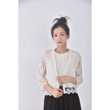 (S) x ge cc杏色罩衫二手衣