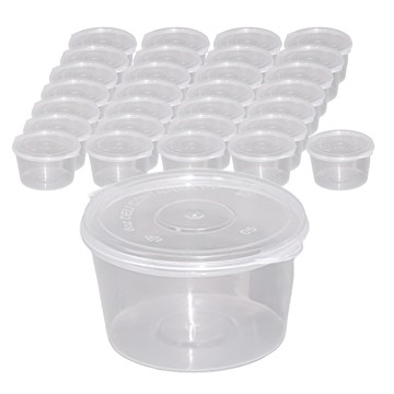 Highching 高精 PP醬料盒 一體式 4oz 100ml  200個  1包