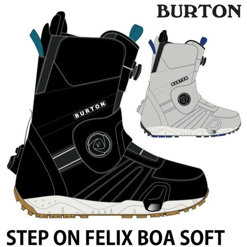 22-23 BURTON STEP ON メンズSサイズ ブラックモデル年式22-23モデル