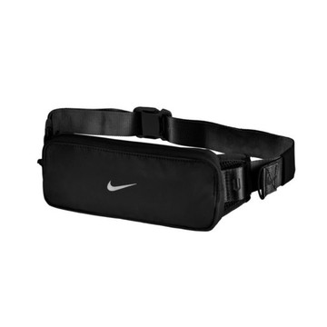 NIKE TEMPO 腰包 黑 可調式 素色 運動小包 反光設計 N1012419 25SS 【樂買網】