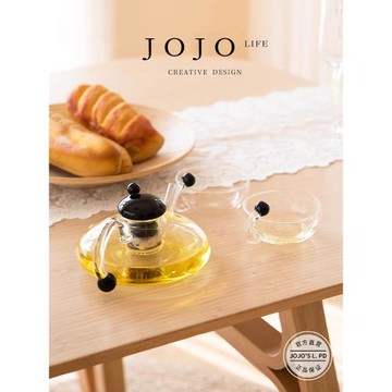 JOJO'S L. PD.Dragons·涼水壺北歐輕奢風玻璃下午茶茶具 | 龍吟