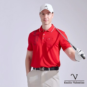Emilio Valentino 范倫鐵諾 男 短袖POLO衫  golf 高爾夫 (21-5V9802)