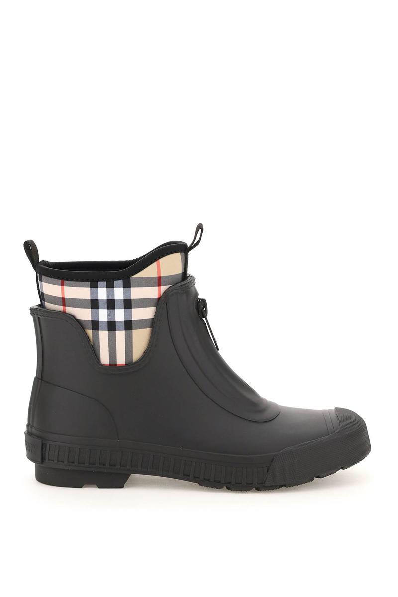 Burberry rubber and neoprene rain boots