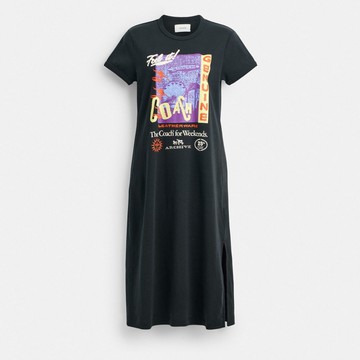 90 年代風格 T-SHIRT 連身裙