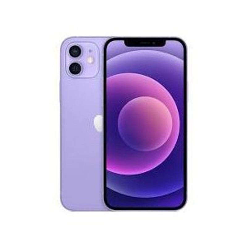 新品未開封SIMフリー品 iPhone 12 128GB Purple MJNJ3J/A SIM