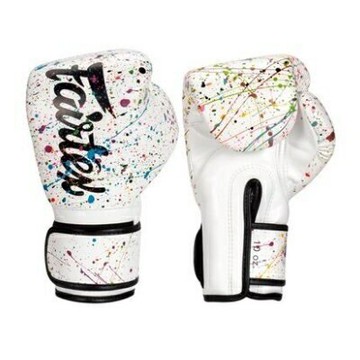 『VENUM旗艦館』Fairtex 8oz 新款圖案 健身房拳擊手套~重擊打沙袋拳套~個性化改裝-彩繪黑邊 BGV14