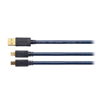 Audio-Technica EUS1000mn USB Mini-B訊號傳輸線(現貨) ATH鐵三角公司貨