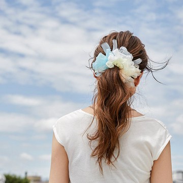 彩虹【夏】| 彩繪咲編髮圈