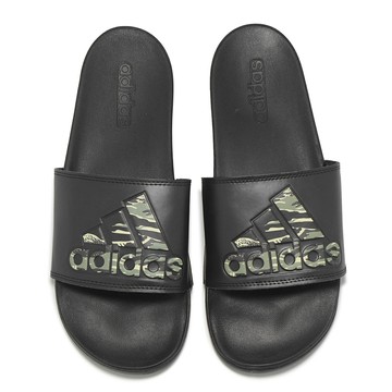adidas 拖鞋 Adilette Comfort 男鞋 女鞋 黑 綠 輕便 涼拖鞋 愛迪達 JP7083