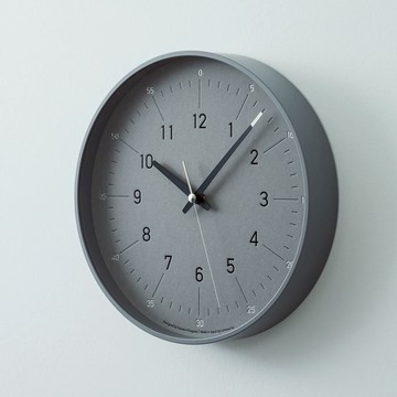 Lemnos essent 時鐘 - 白