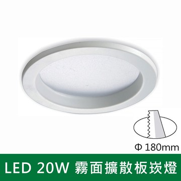 LED20W崁燈 B38-KS9-3209