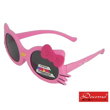 【Docomo】兒童造型太陽眼鏡 可愛卡通造型　女童最喜歡的造型 高等級偏光鏡片　超抗UV400