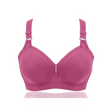大碼薄款無鋼圈純棉文胸罩側收副乳胖人全棉無痕中老年人媽媽內衣