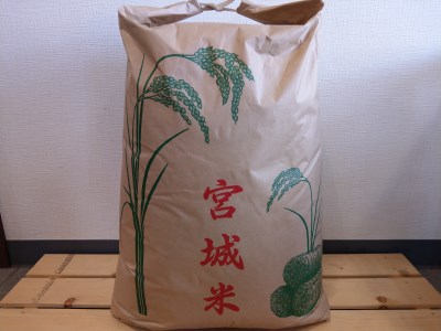 多賀城のお米　令和5年産ササニシキ　玄米30kg　