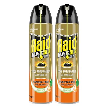 Raid 雷達 快速蟑螂螞蟻藥 柑橘精油  500ml  2瓶