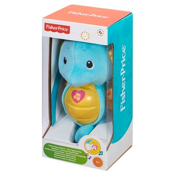 fisher-price 費雪 聲光安撫海馬  藍色  1盒  高:28cm