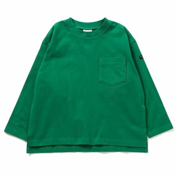 日本 BREEZE - [推薦] 百搭薄長袖上衣-草綠