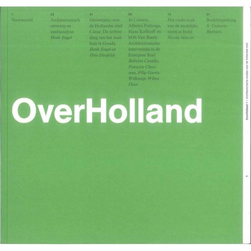 OVERHOLLAND 1 -9789058751546 絕版英文設計書 [建築人設計人的店-上博圖書]