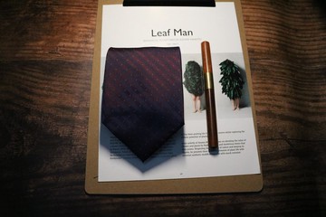 酒紅色小波點紳士正裝領帶簡約商務necktie