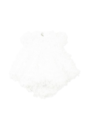 La stupenderia Ivory Dress For Baby Girl