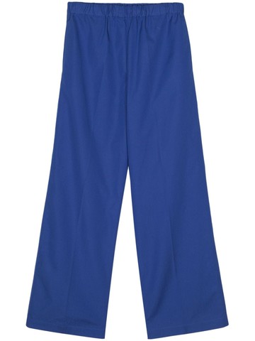 ASPESI - wide-leg trousers - women - Cotton - 40 - Blue